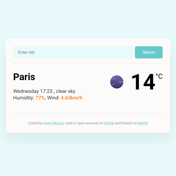 Daily Forecast App screenshot